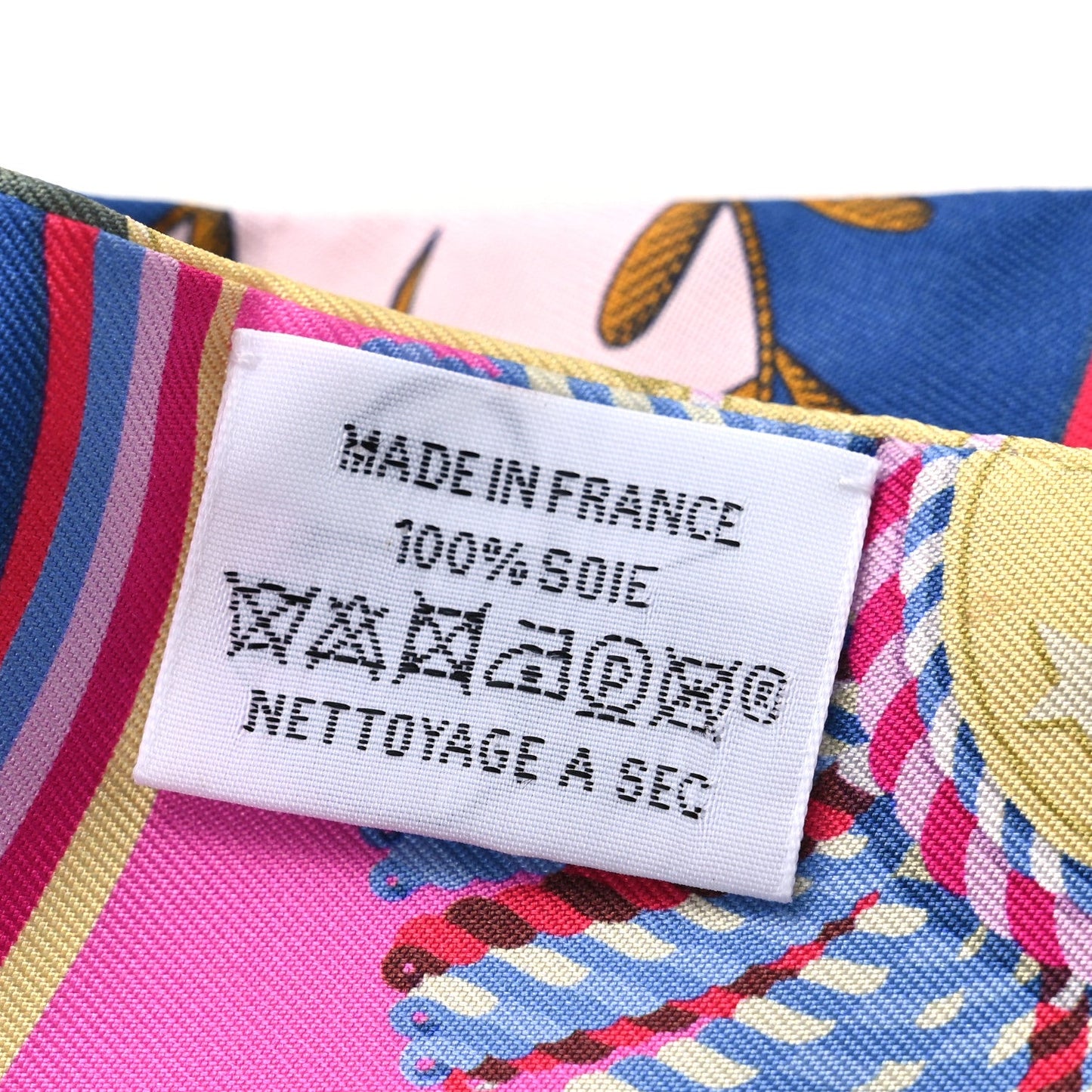 Hermes Silk Epaulettes De Gala Twilly Vert Amande Rose