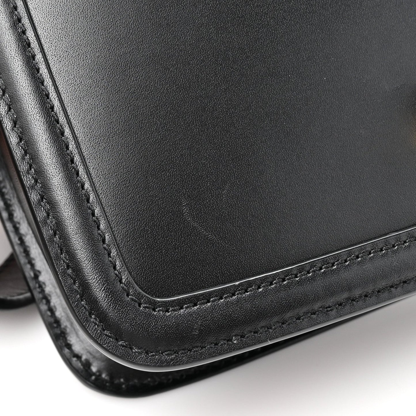 Saint Laurent Smooth Calfskin Small Solferino Satchel Black