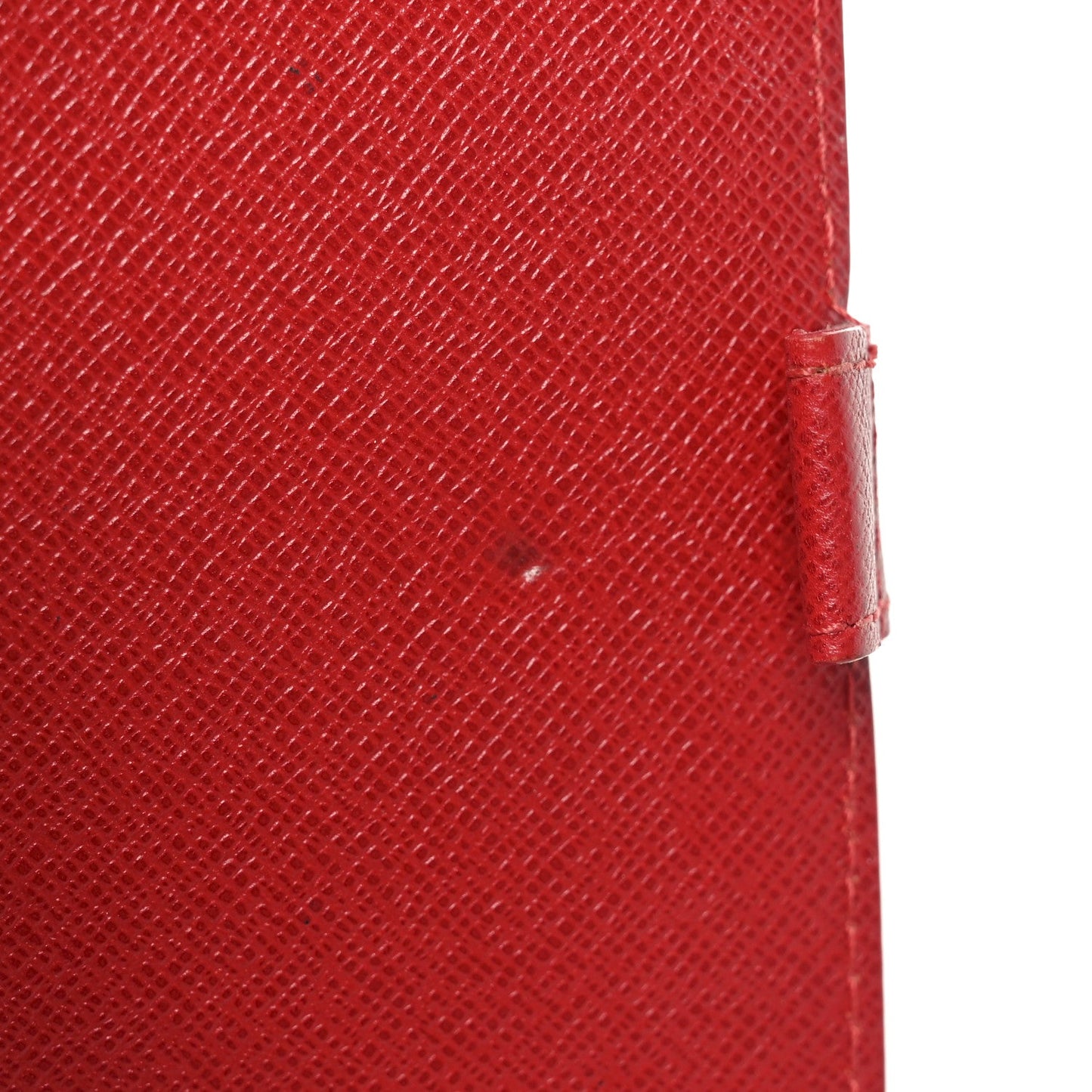 Louis Vuitton Epi Small Ring Agenda Cover Red