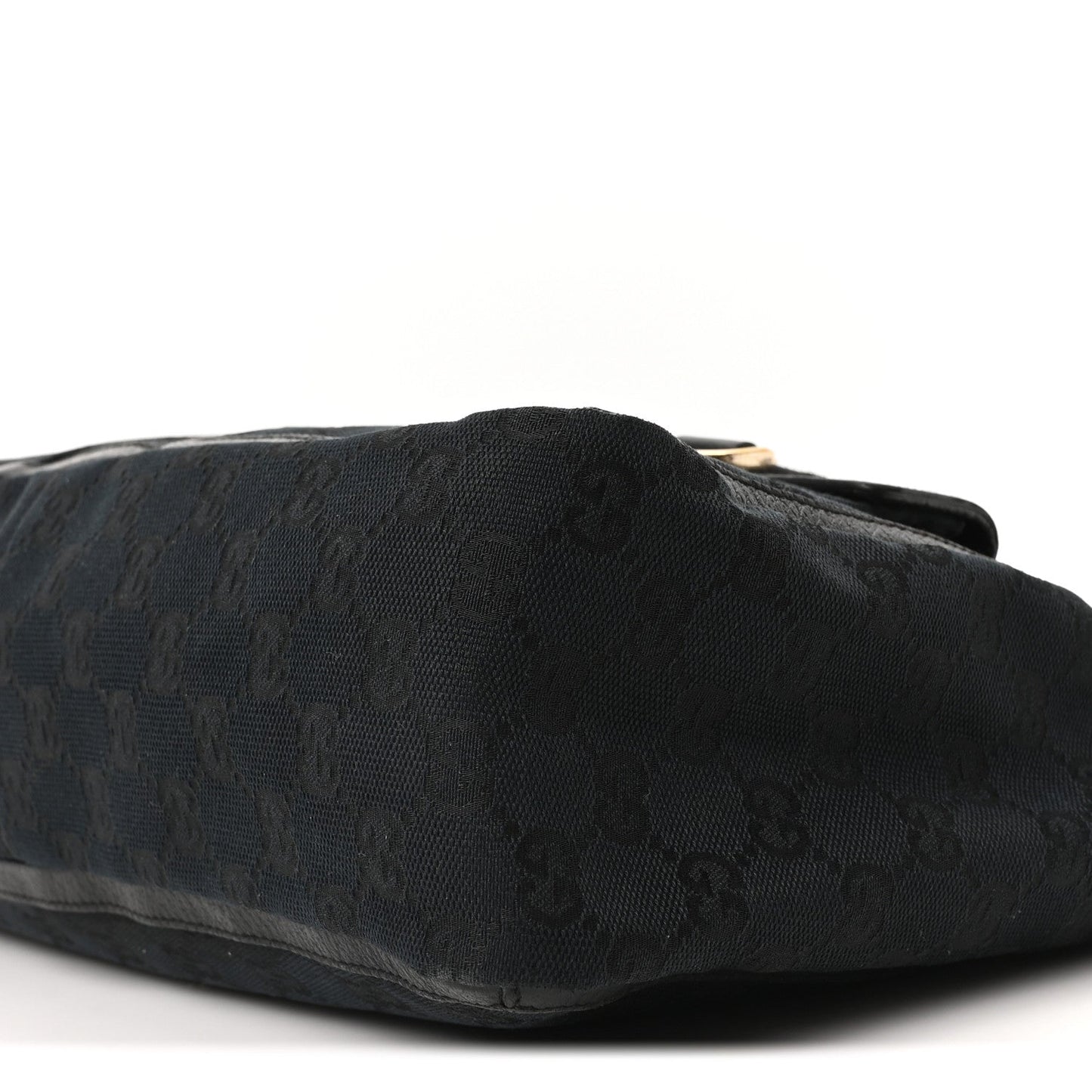 Gucci Monogram Abbey D Ring Tote Black