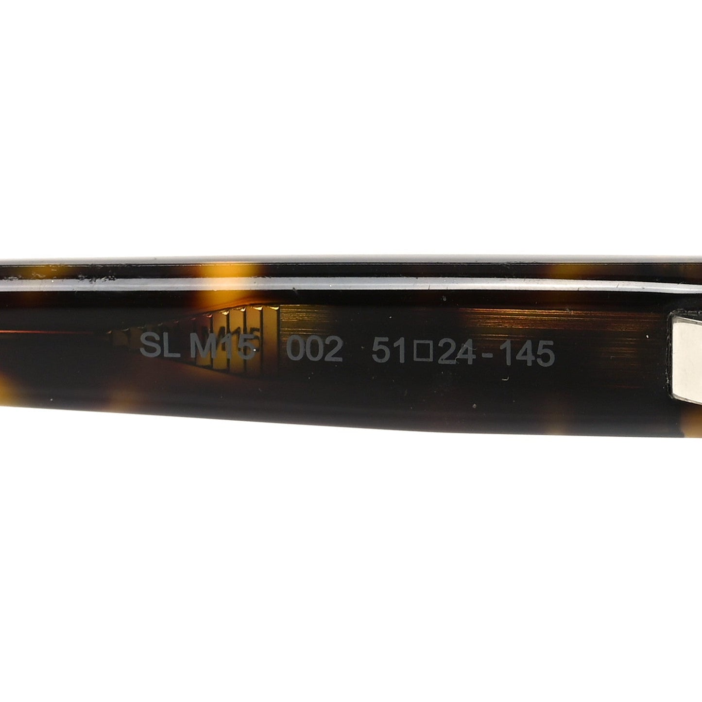 Saint Laurent Acetate SL M15 Sunglasses Tortoise