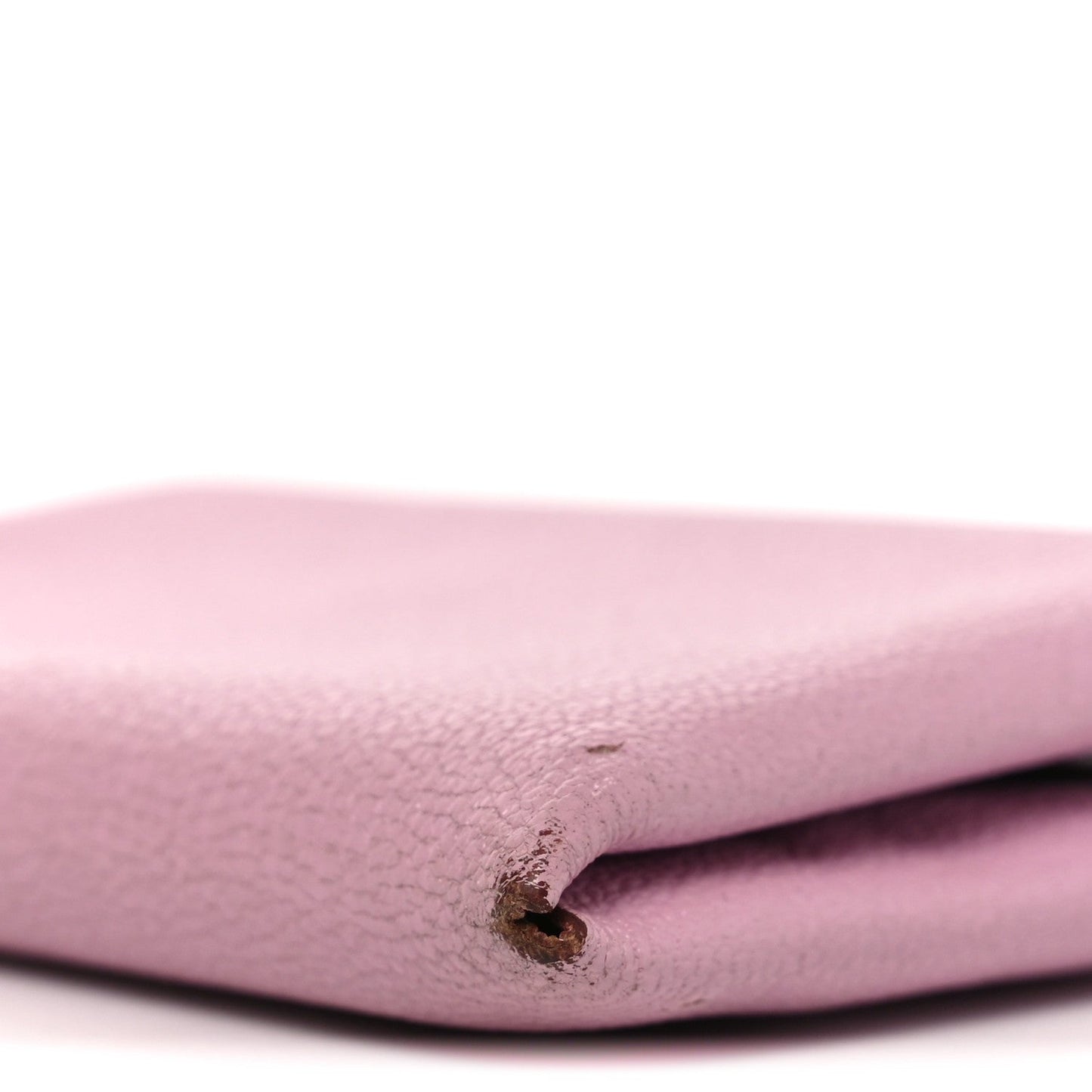 Hermes Chevre Mysore Calvi Card Case Mauve Sylvestre
