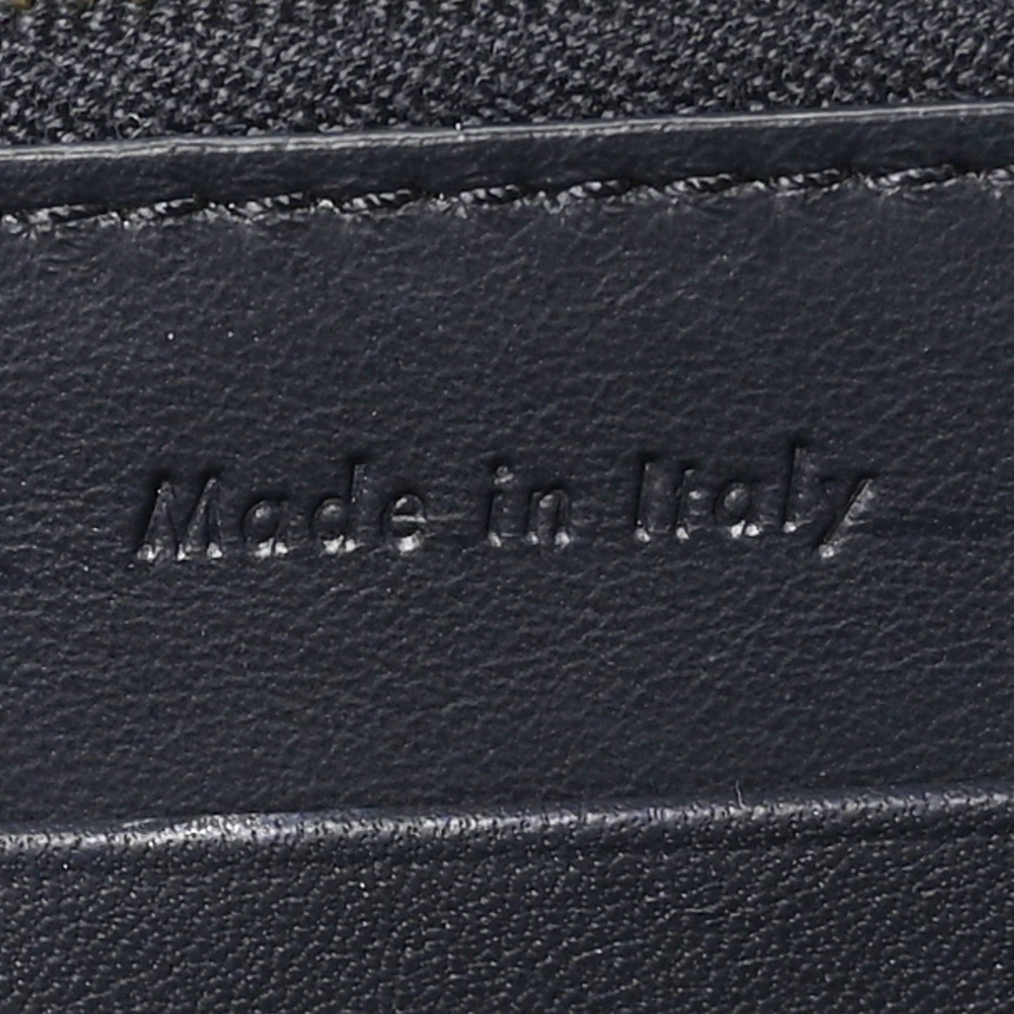 Celine Smooth Calfskin Trotteur Clutch Navy Blue Red