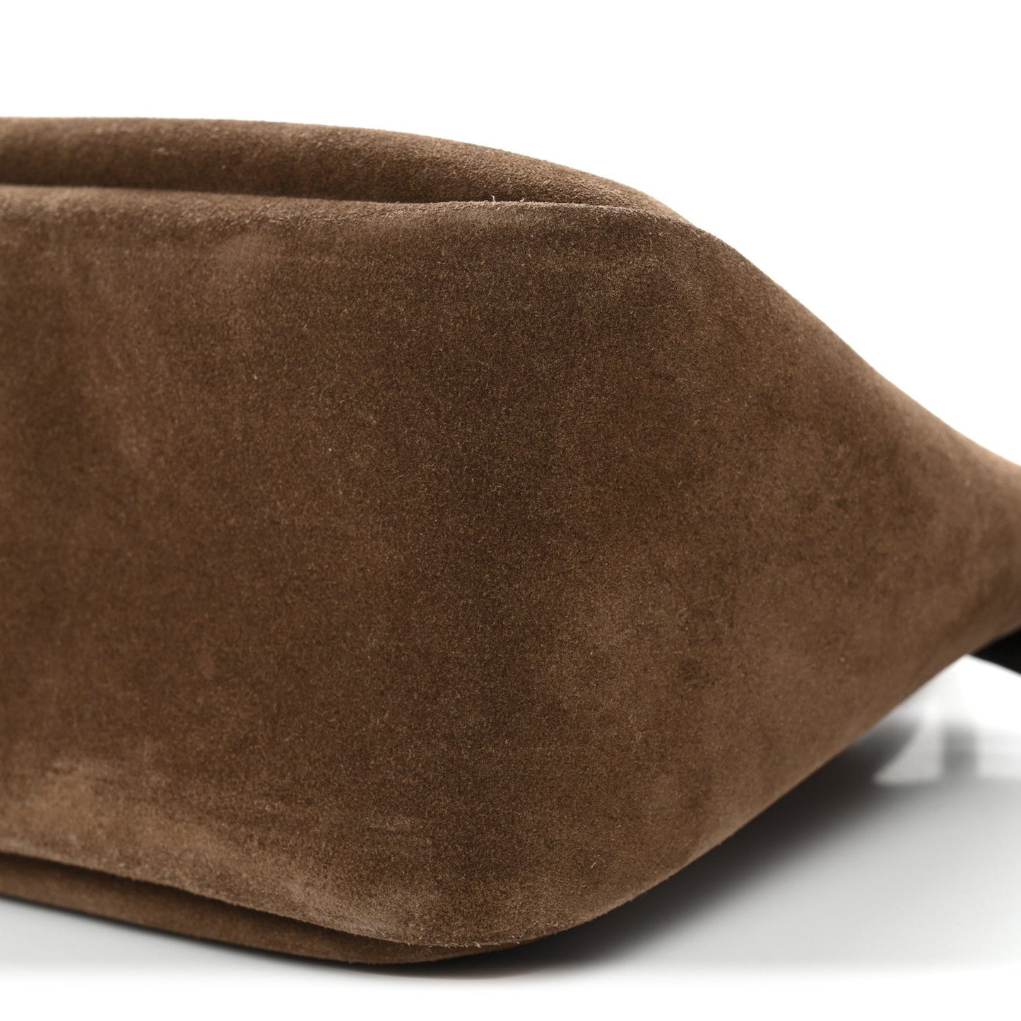 Prada Camoscio Medium Darling Shoulder Bag Cocoa Brown