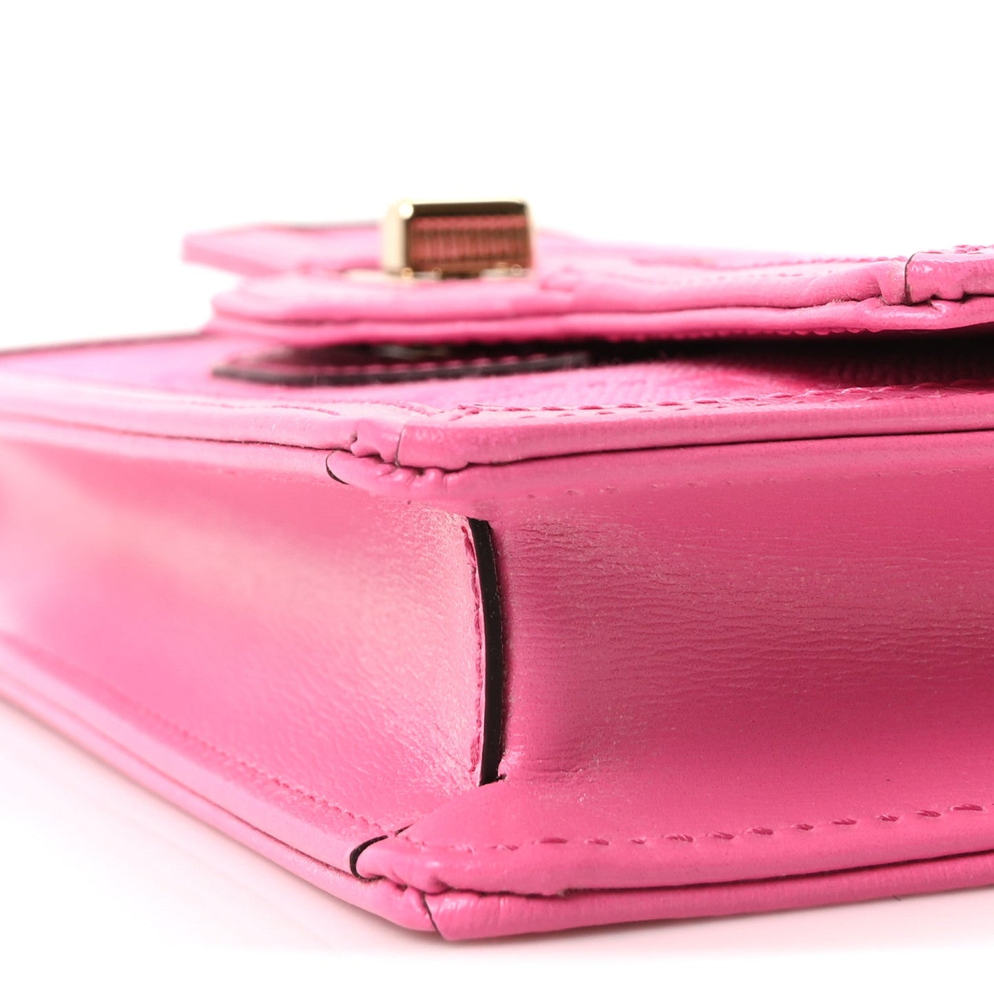 Gucci GG Monogram Scratch Lux Calfskin Mini Luce Shoulder Bag Blossom Rose Dark Blossom