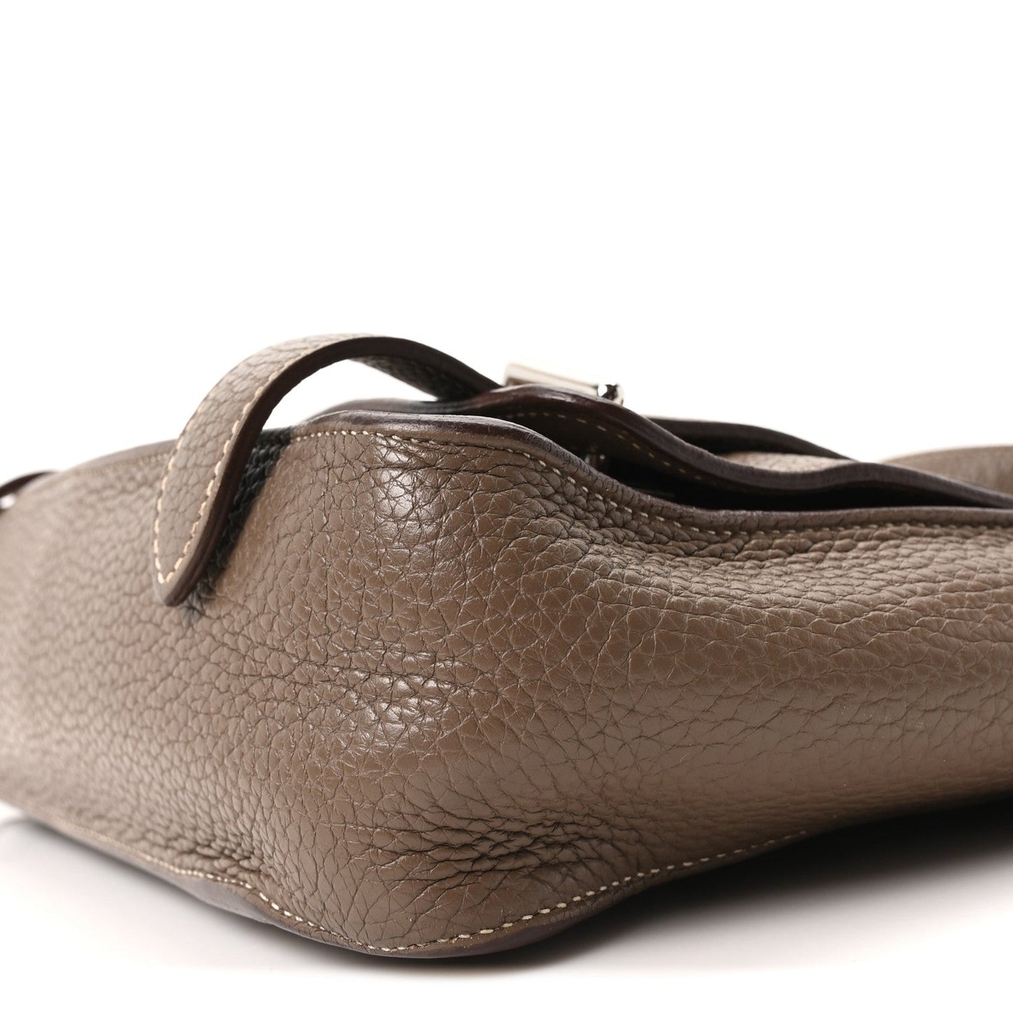Hermes Taurillon Clemence Steve Messenger 28 Etoupe