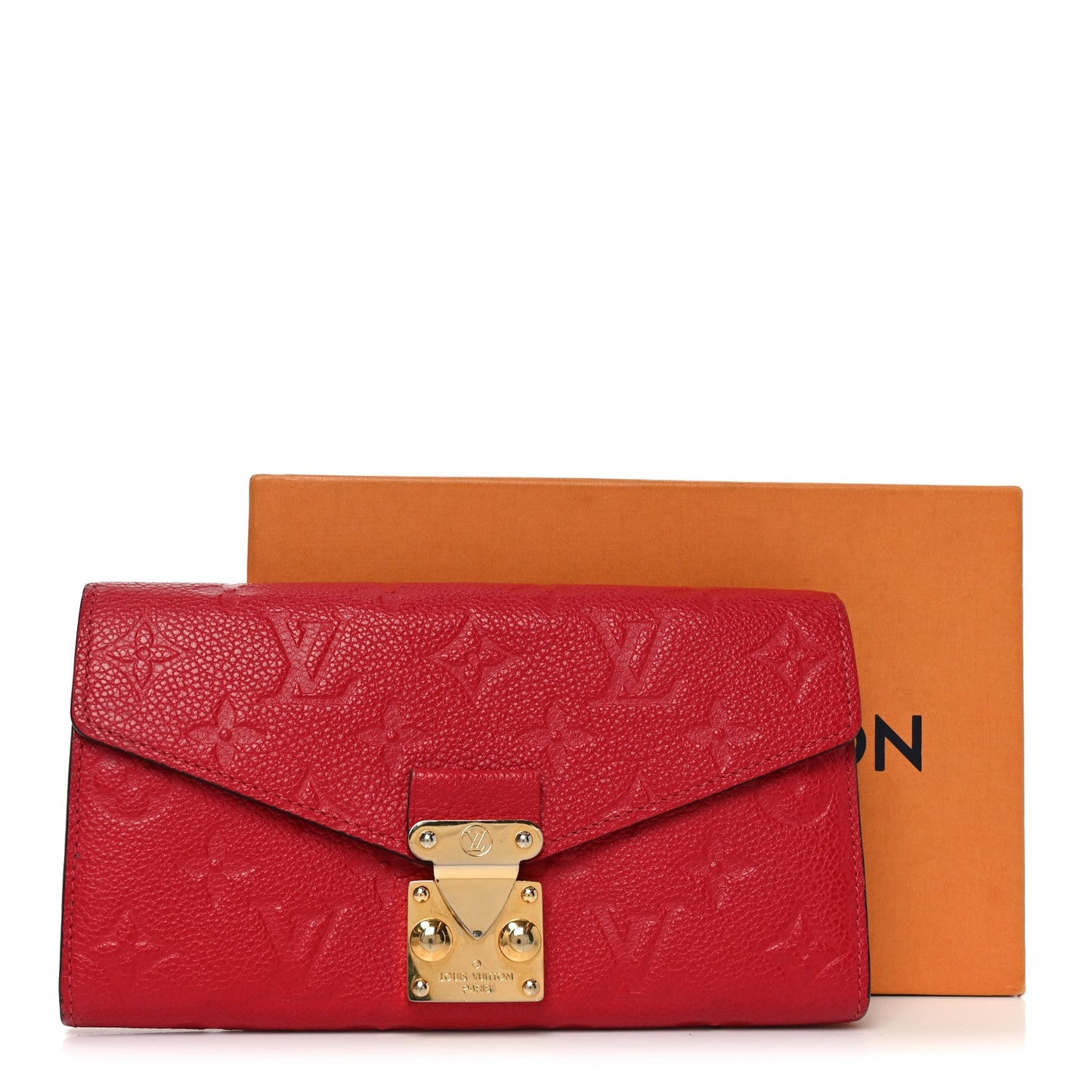 Louis Vuitton Empreinte Metis Wallet Scarlet