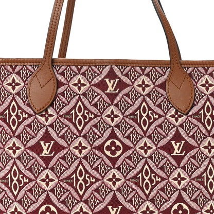 Louis Vuitton Jacquard Since 1854 Neverfull MM Bordeaux