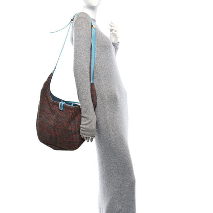 Chloe Knit Calfskin Hobo Bag Multicolor