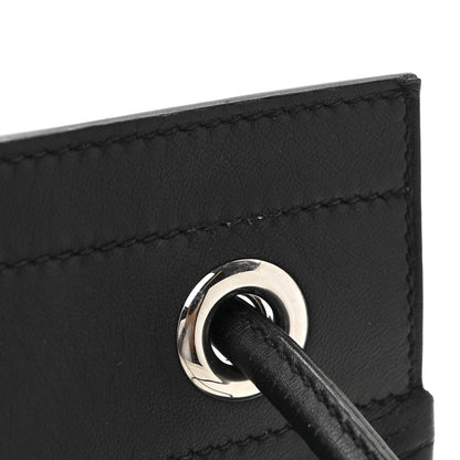 Hermes Milo Lambskin Swift Mini Aline Black