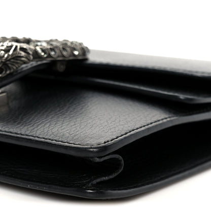 Gucci Calfskin Mini Dionysus Shoulder Bag Black