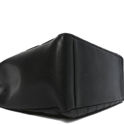 Chanel Caviar Quilted Grand Shopping Tote GST Black