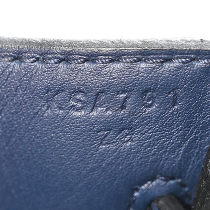 Hermes Togo Hac A Dos PM Backpack Bleu Nuit