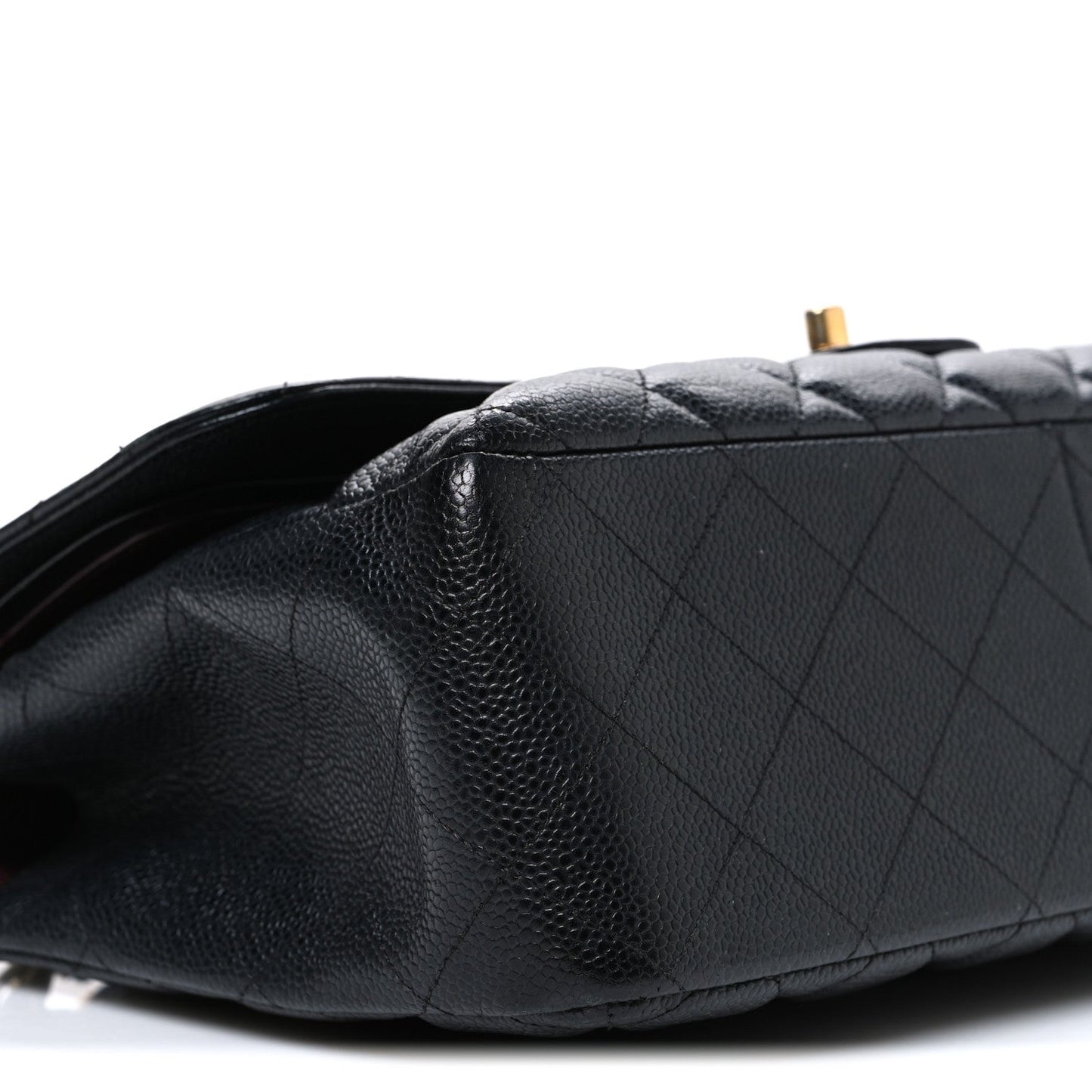 Chanel Caviar Quilted Jumbo Double Flap Black