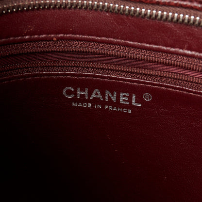 Chanel Caviar Quilted Medallion Tote Bordeaux