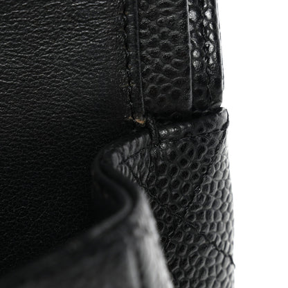 Chanel Caviar Quilted Medium Double Flap Black