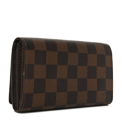 Louis Vuitton Damier Ebene Porte-Monnaie Billets Tresor Wallet