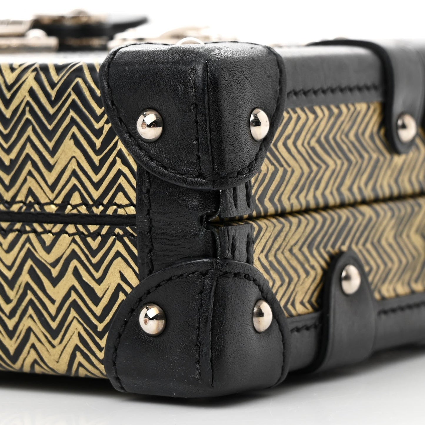 Louis Vuitton Epi Chevron Printed Petite Malle