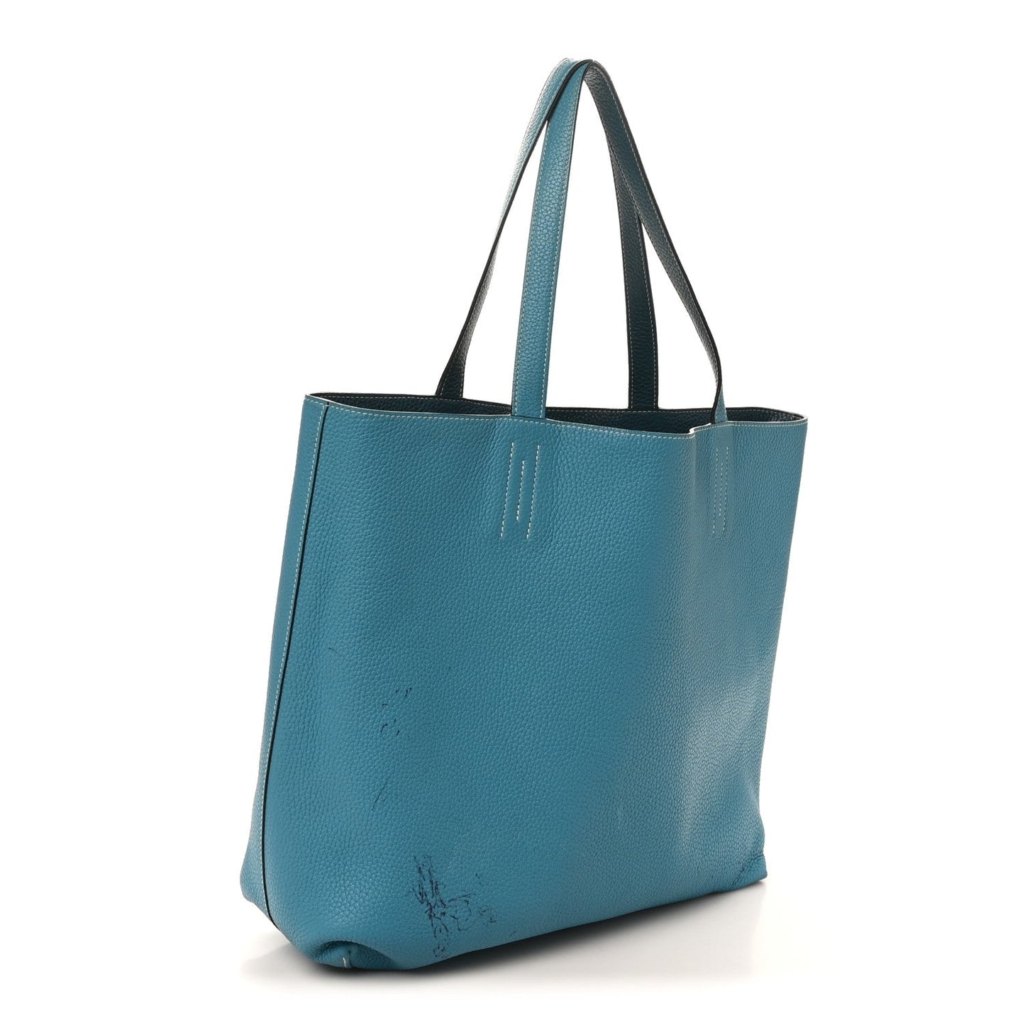 Hermes Taurillon Clemence Double Sens 45 Reversible Tote