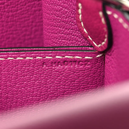 Hermes Evercolor Sac Roulis 23 Rose Pourpre