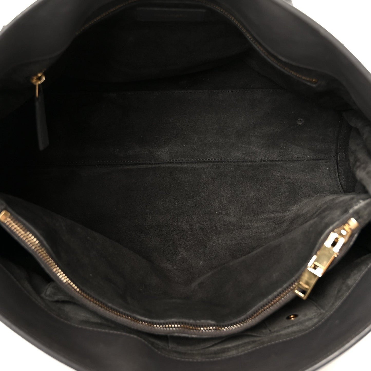 Saint Laurent Calfskin Large Sac de Jour Carryall Grey