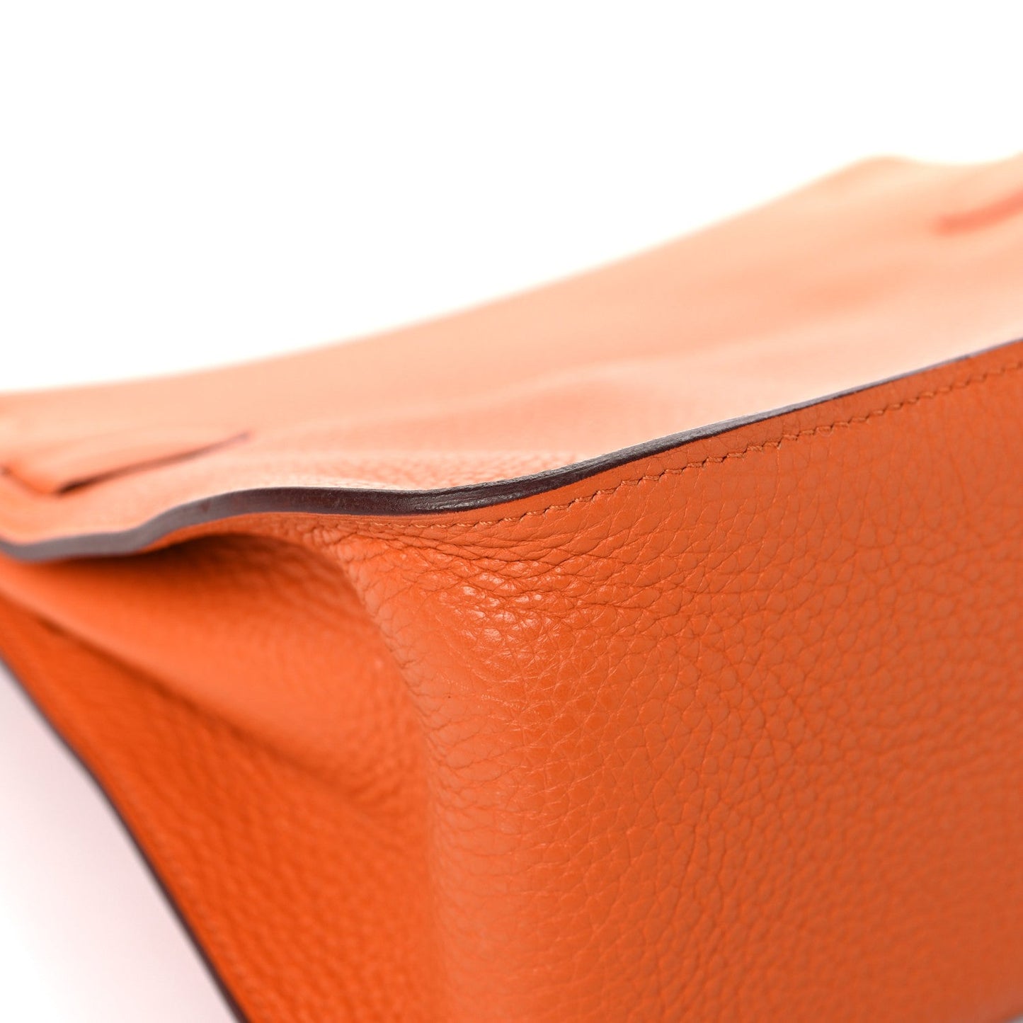 Hermes Taurillon Clemence Jypsiere 28 Orange