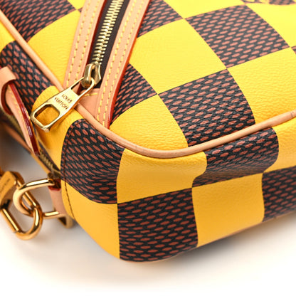 Louis Vuitton Damier Pop Chess Messenger Jaune Mat