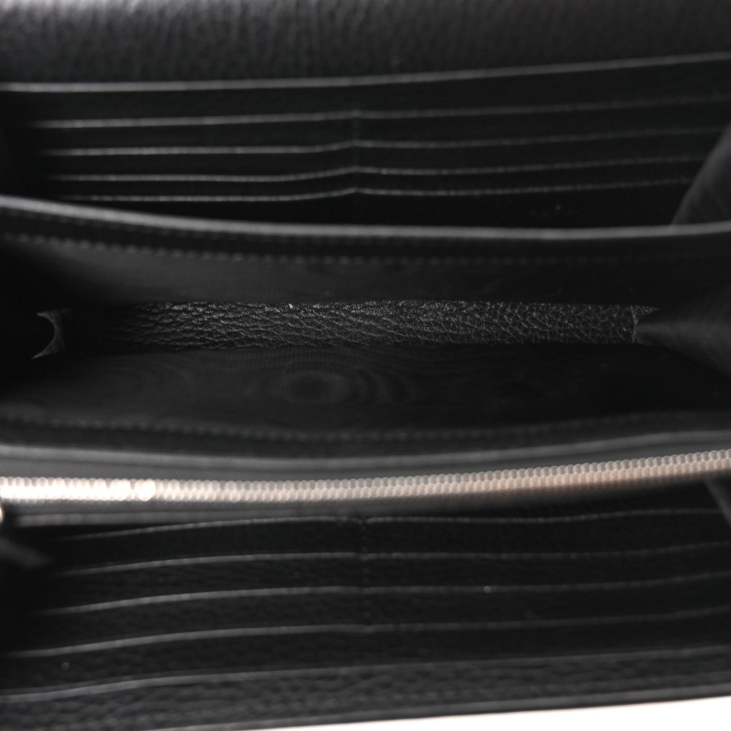 Gucci Calfskin Mini Dionysus Chain Wallet Black