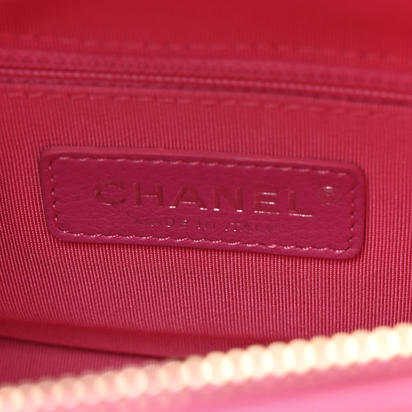 Chanel Tweed Calfskin Small Gabrielle Hobo Pink