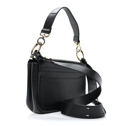 Chloe Calfskin C Double Carry Black