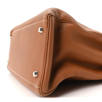 Hermes Taurillon Clemence Kelly Retourne 35 Gold