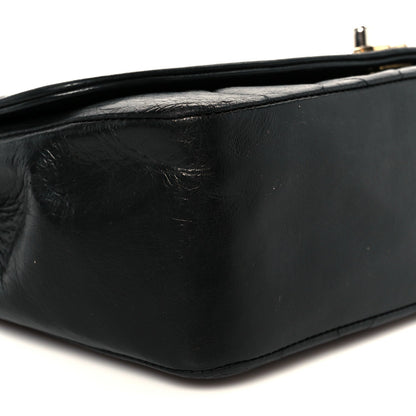 Chanel Lambskin Quilted Medium Single Flap Black