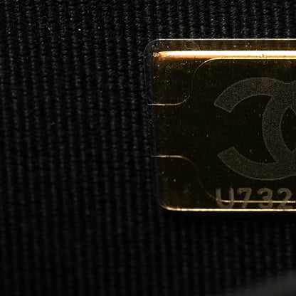 Chanel Lambskin Quilted Pillow Crush Wallet On Chain WOC Black