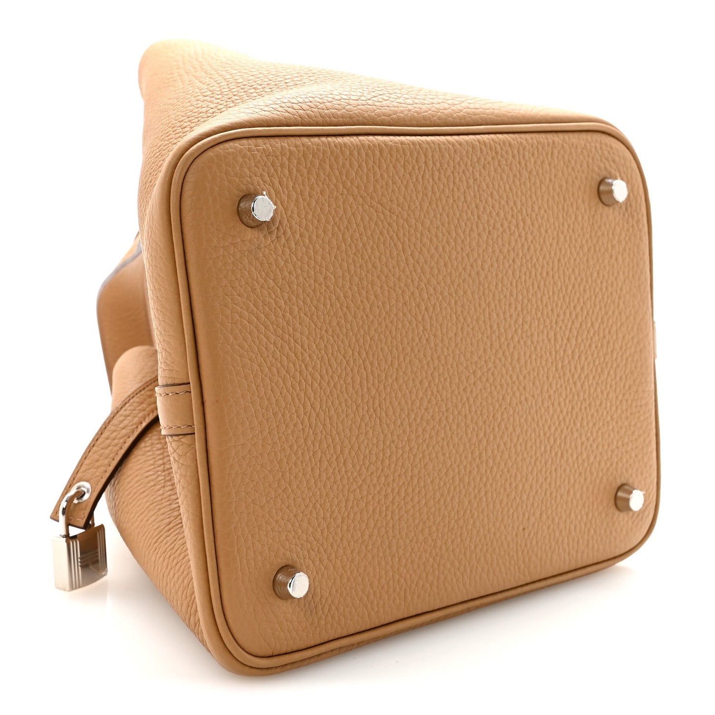 Hermes Taurillon Clemence Picotin Lock 22 Biscuit
