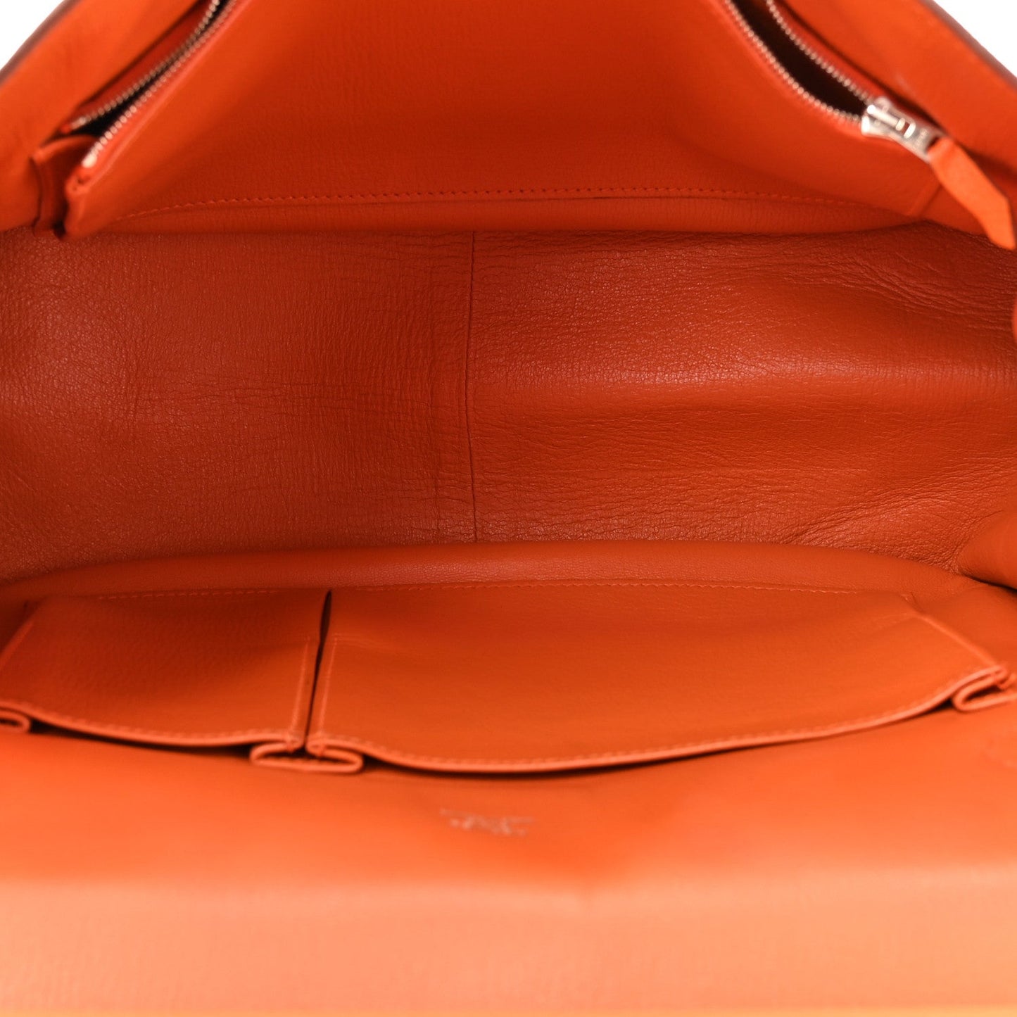 Hermes Taurillon Clemence Jypsiere 31 Orange