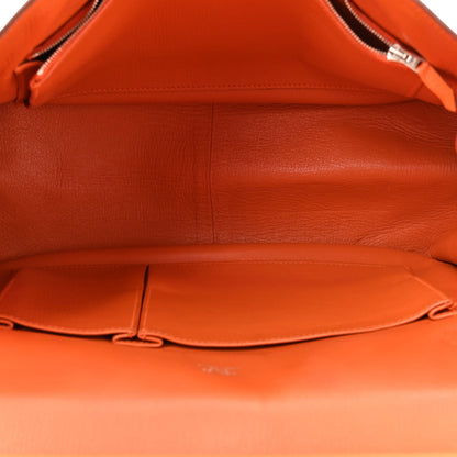 Hermes Taurillon Clemence Jypsiere 31 Orange