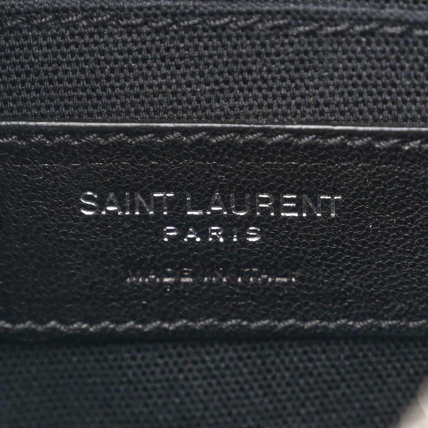 Saint Laurent Lambskin Nylon Small Camp Camera Bag Dark Green