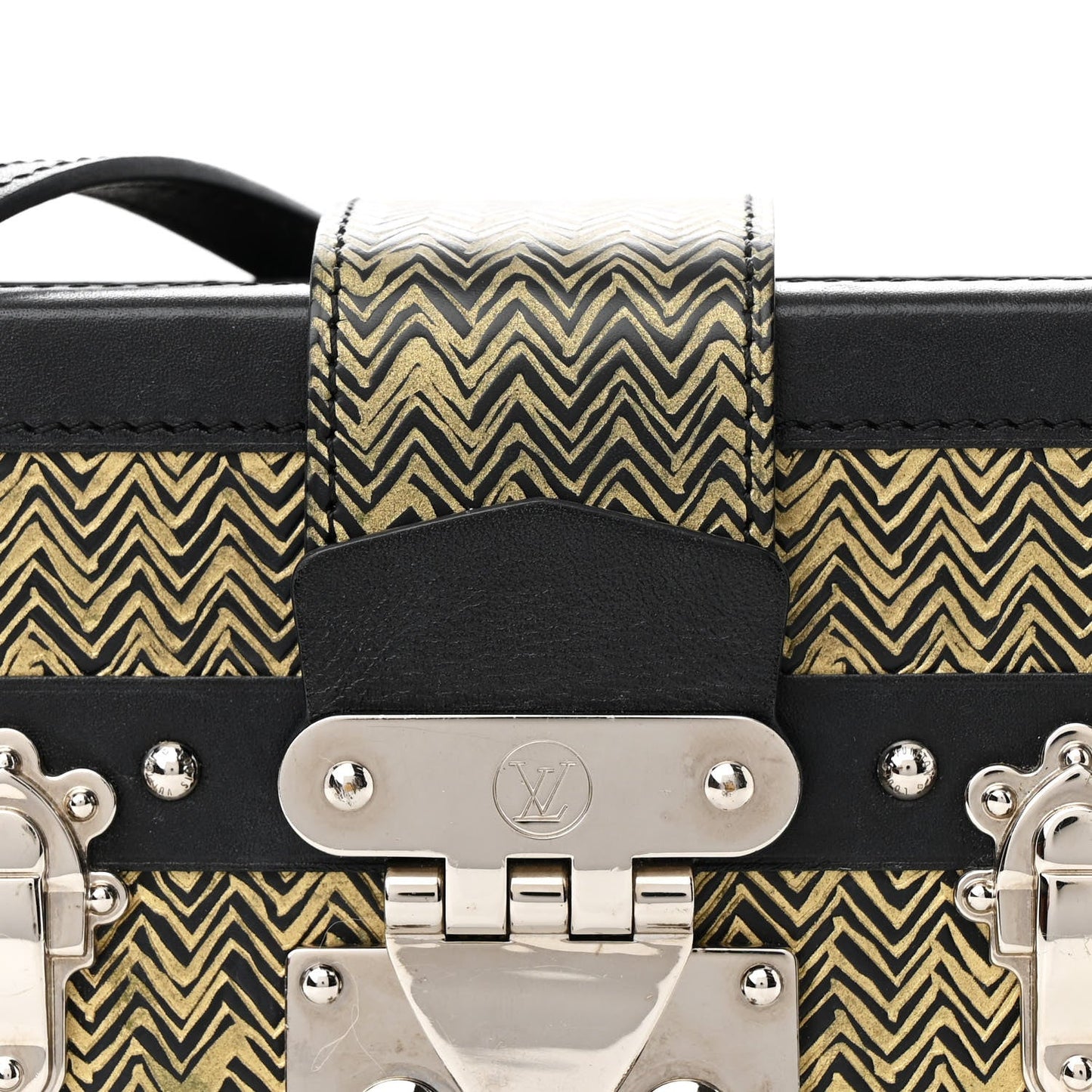 Louis Vuitton Epi Chevron Printed Petite Malle