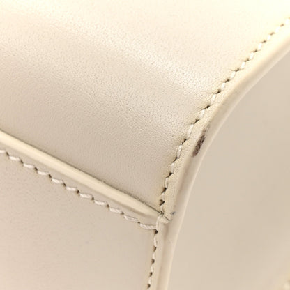 Saint Laurent Smooth Calfskin Manhattan Shoulder Bag Crema Soft