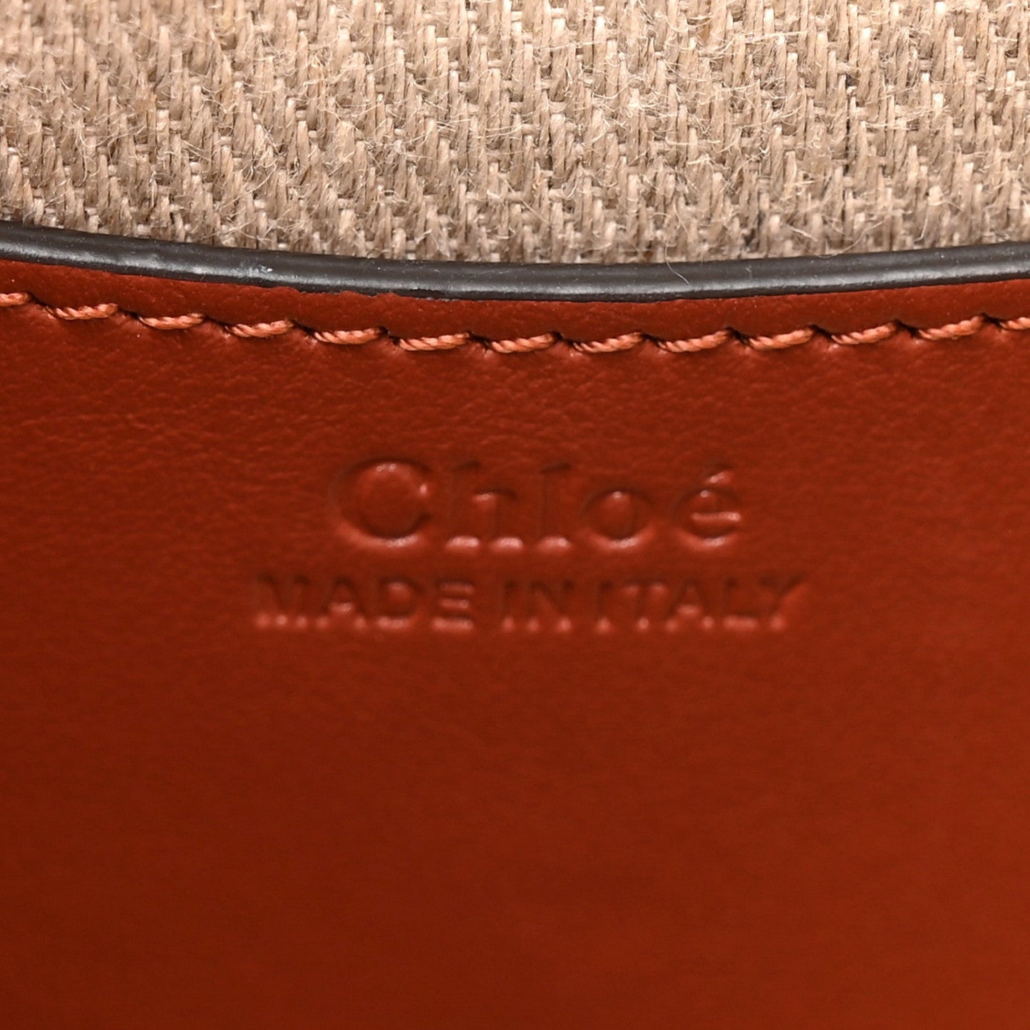 Chloe Calfskin Suede Small Tess Bag Sepia Brown