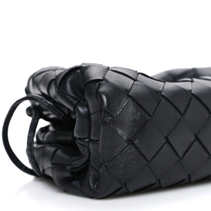 Bottega Veneta Nappa Intrecciato The Mini Pouch Black