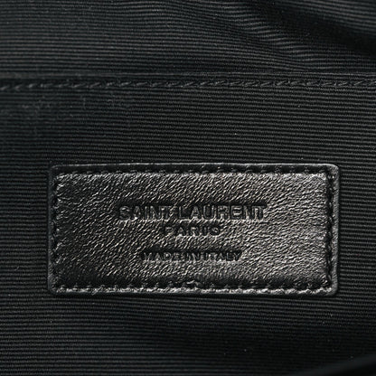 Saint Laurent Grain De Poudre Zipped Tablet Holder Black