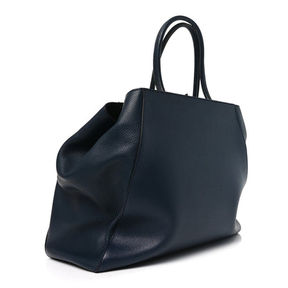 Fendi Vitello Elite Large 2Jours Tote Ametista