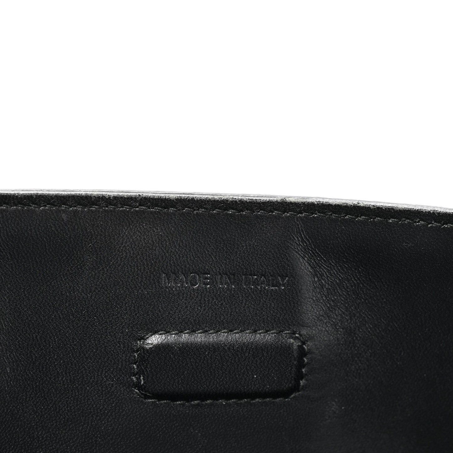 Christian Dior Grained Calfskin Large Diorever Flap Black