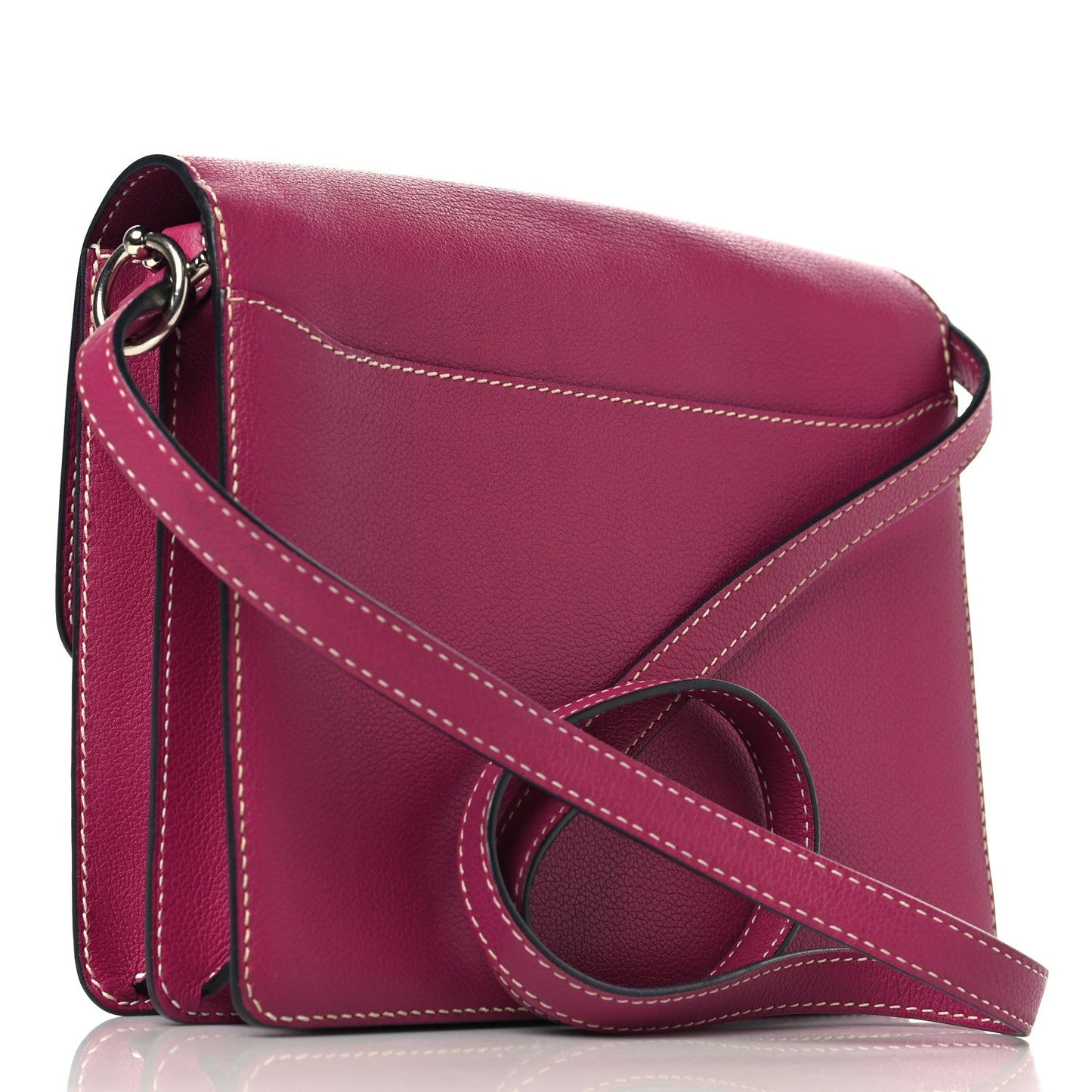 Hermes Evercolor Sac Roulis 23 Rose Pourpre