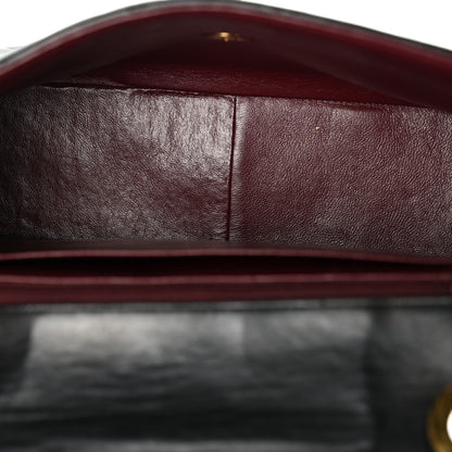 Chanel Lambskin Quilted Medium Single Flap Black