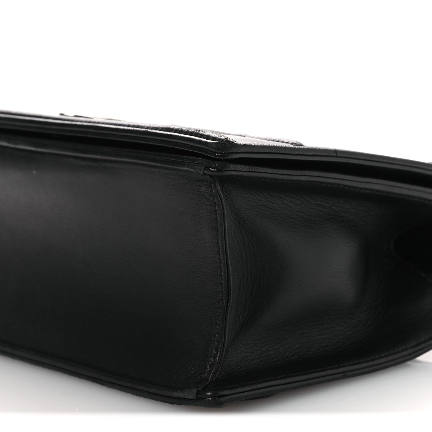 Christian Dior Lambskin Medium Diorama Flap Bag Black
