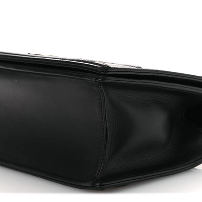 Christian Dior Lambskin Medium Diorama Flap Bag Black