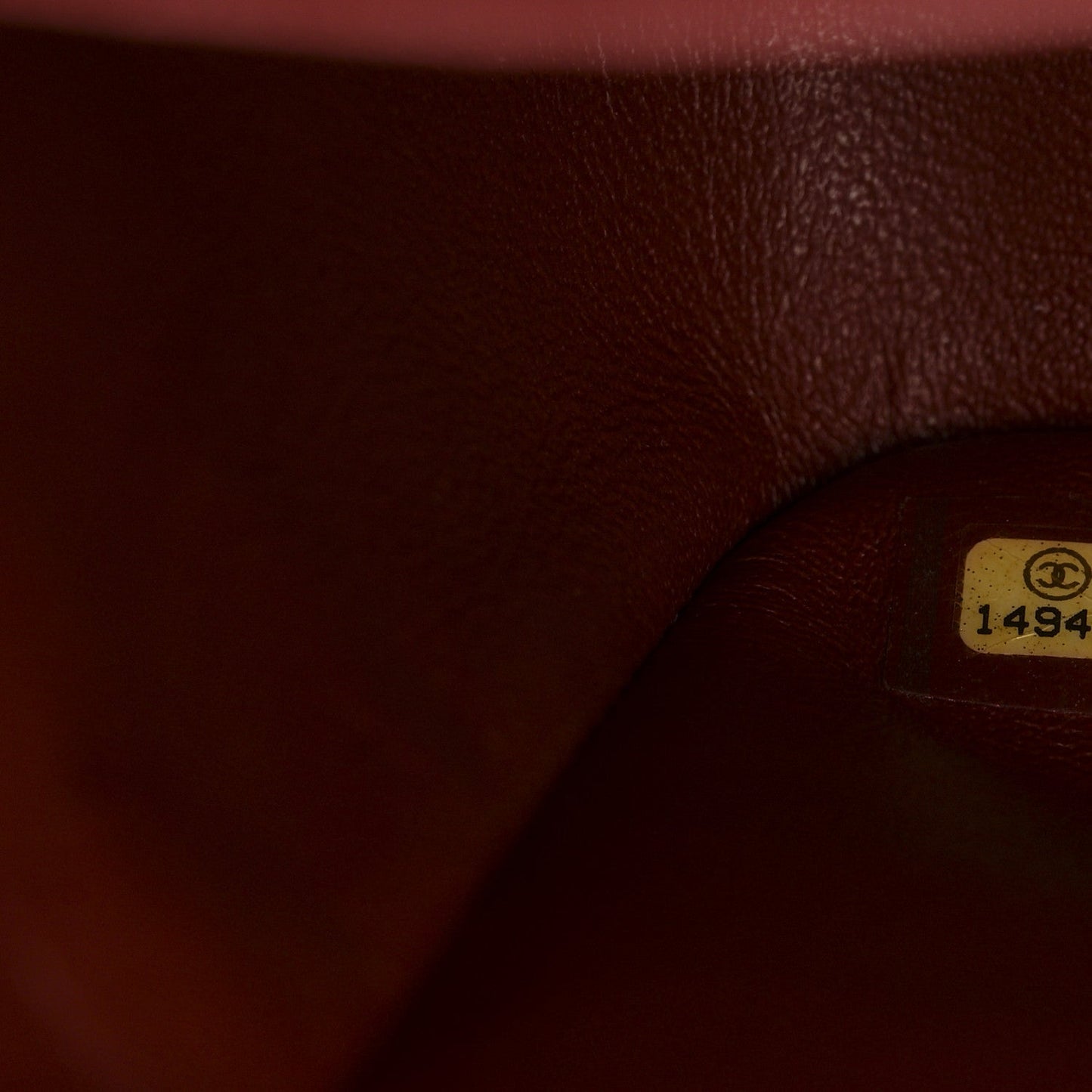Chanel Caviar Quilted Jumbo Double Flap Dark Red