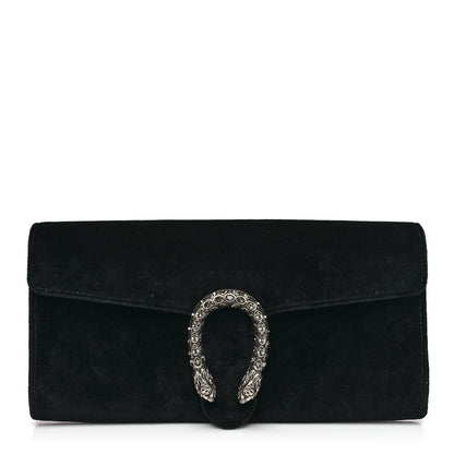 Gucci Velvet Dionysus Clutch Black